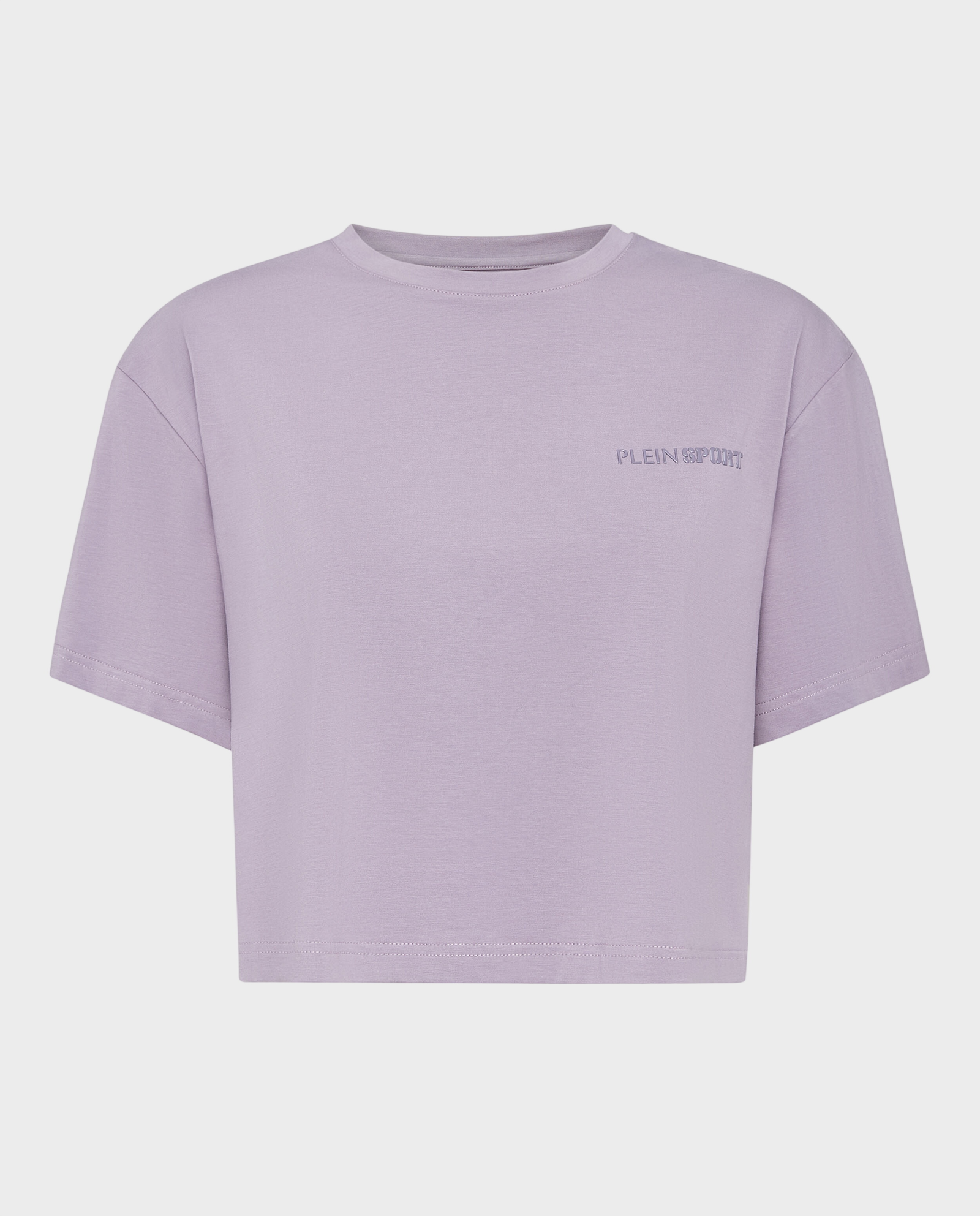 Fioletowy crop top - Image #0