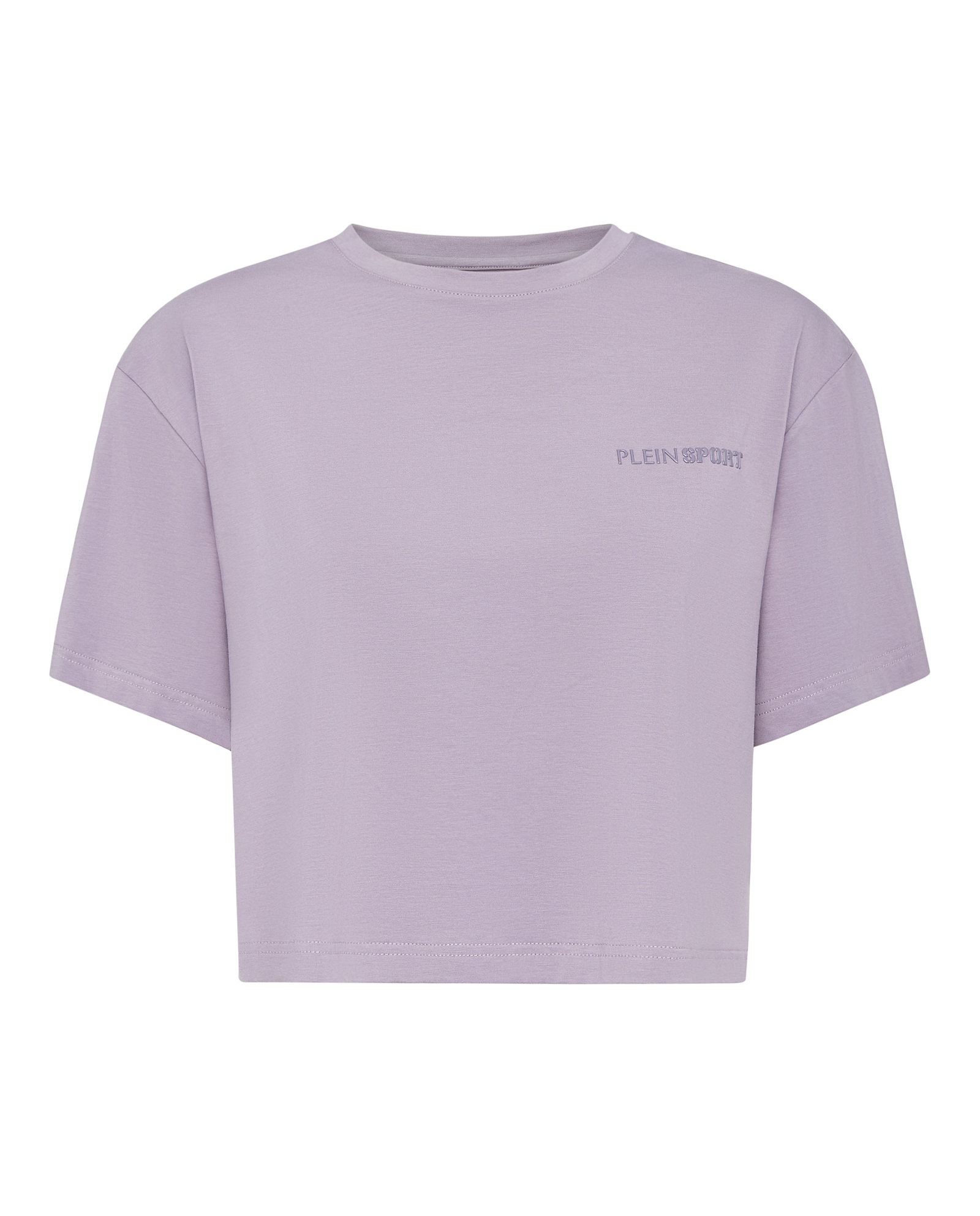 Fioletowy crop top - Image #1