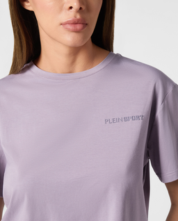 Fioletowy crop top - Image #4