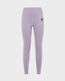 Fioletowe legginsy z wysokim stanem - Image #1