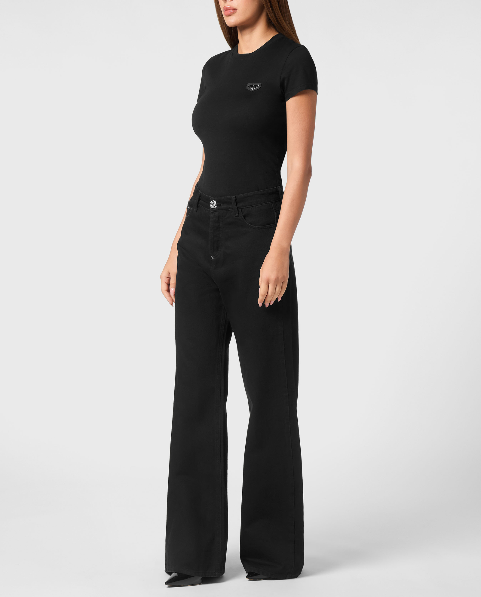 Czarne jeansy Skater Fit - Image #2