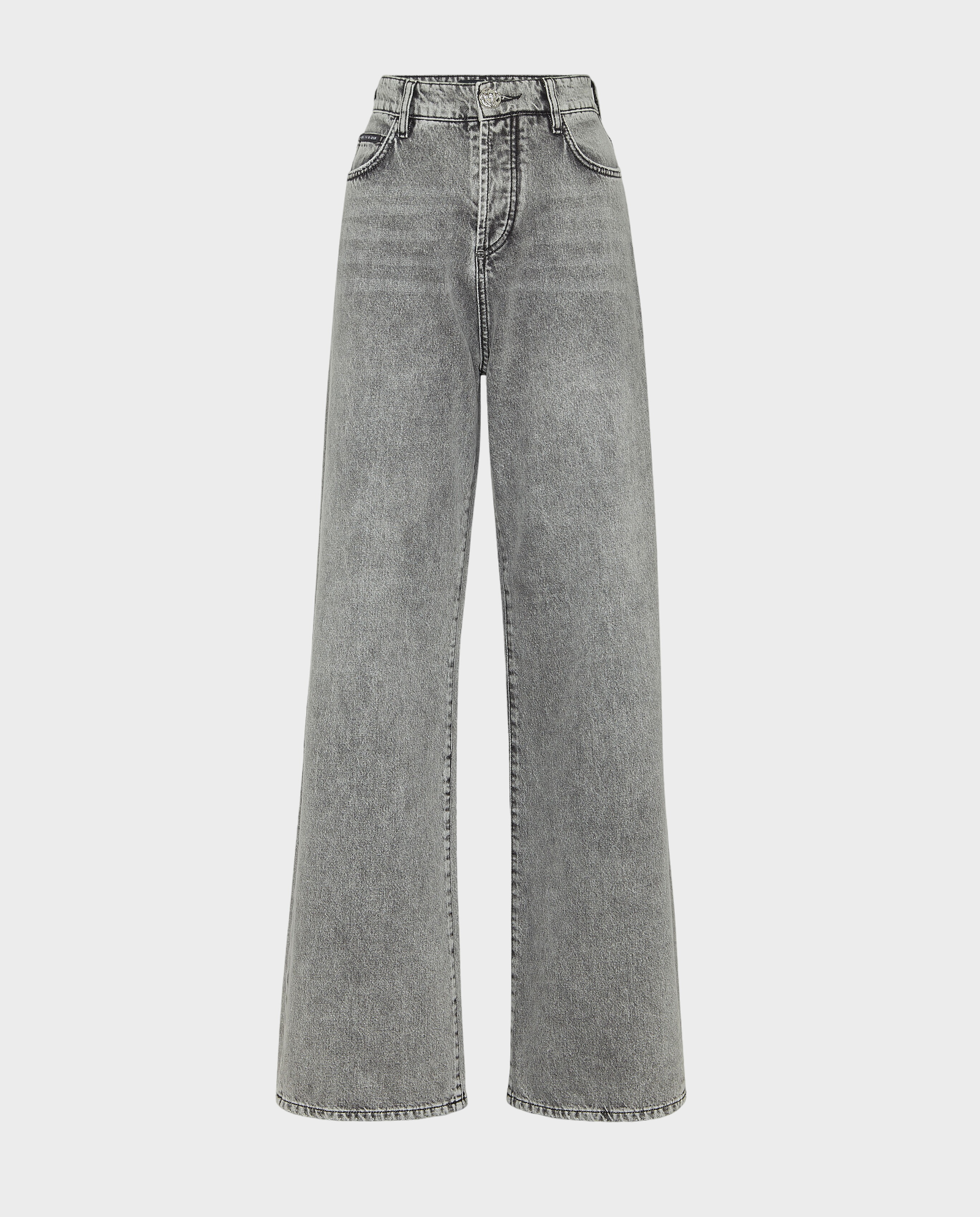 Szare jeansy Skater Fit - Image #1