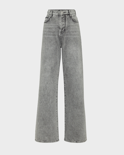 Szare jeansy Skater Fit - Image #1