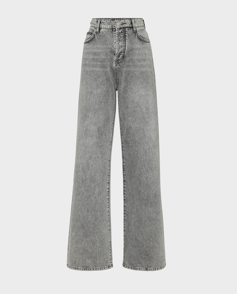 Szare jeansy Skater Fit - Image #1