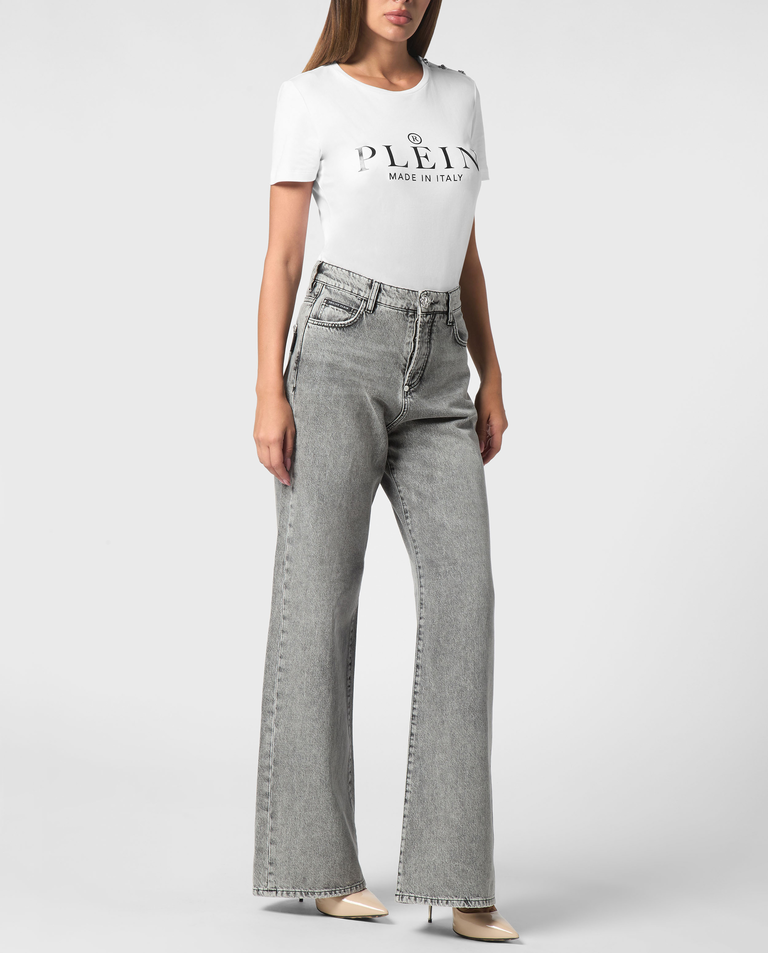Szare jeansy Skater Fit - Image #2