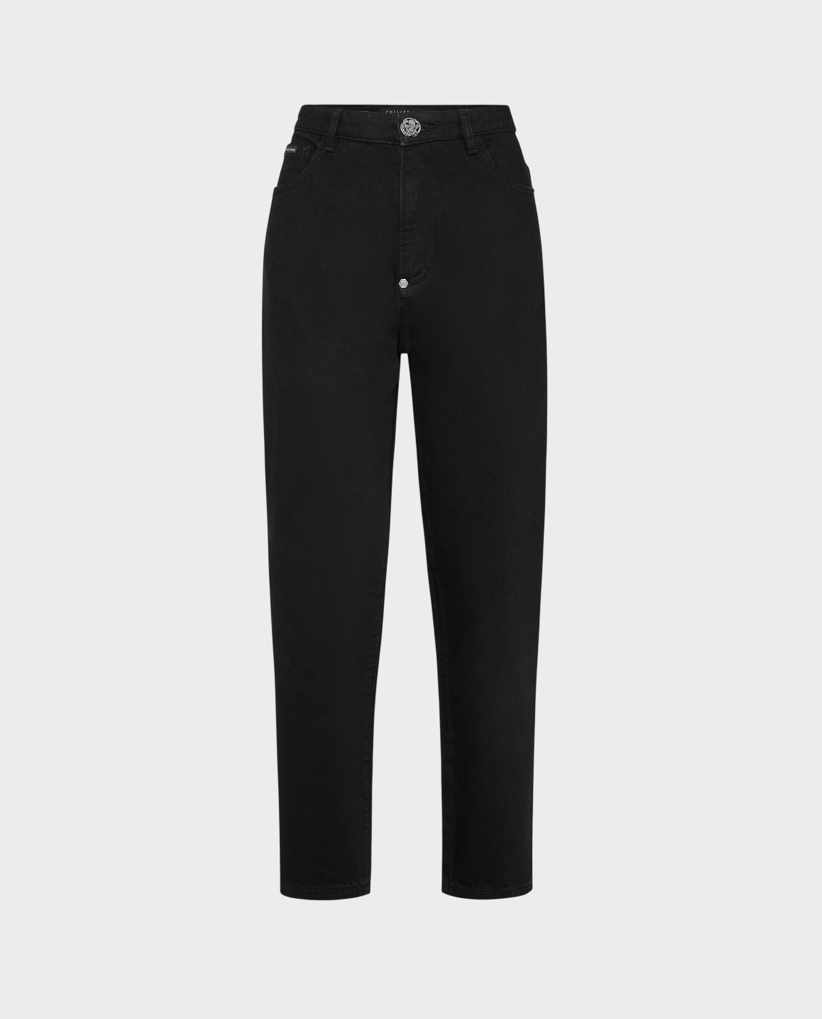 Czarne jeansy Mom Fit - Image #1