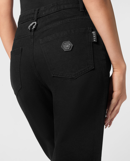 Czarne jeansy Mom Fit - Image #4