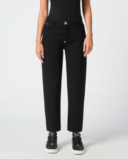 Czarne jeansy Mom Fit - Image #0
