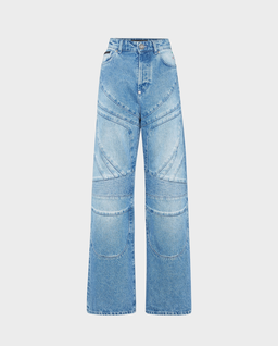Niebieskie jeansy Skater Fit - Image #1