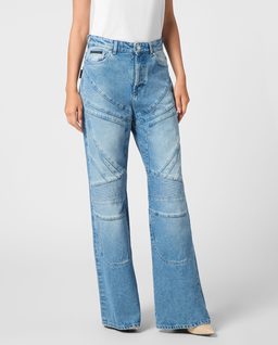 Niebieskie jeansy Skater Fit - Image #0