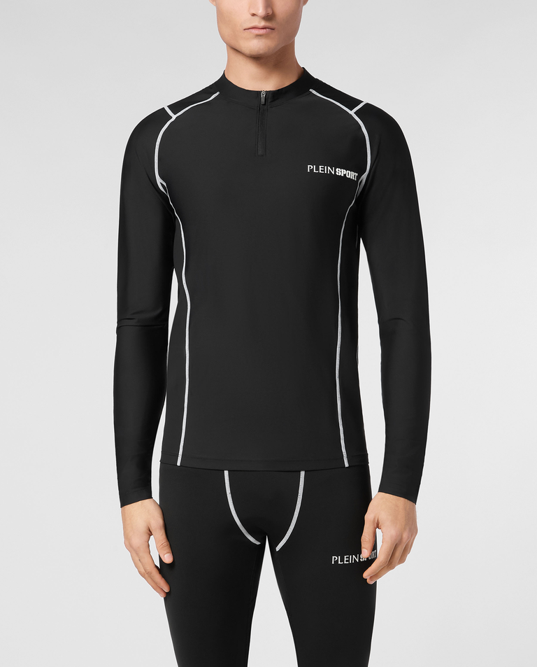 Czarny longsleeve z logo - Image #0