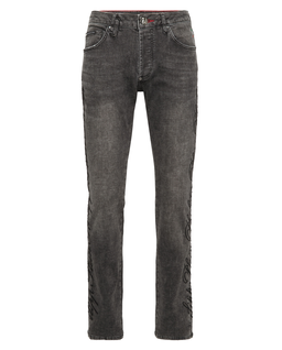Szare jeansy Super Straight - Image #1