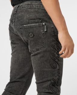 Szare jeansy Super Straight - Image #4