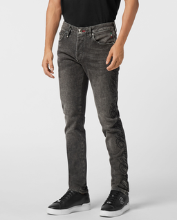 Szare jeansy Super Straight - Image #0