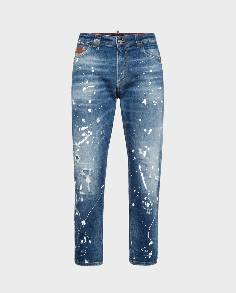 Niebieskie jeansy Detroit Fit