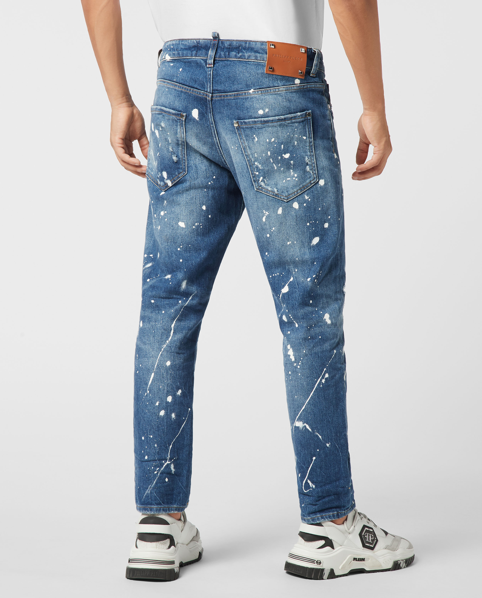 Niebieskie jeansy Detroit Fit - Image #3