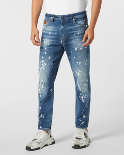 Niebieskie jeansy Detroit Fit - Image #0