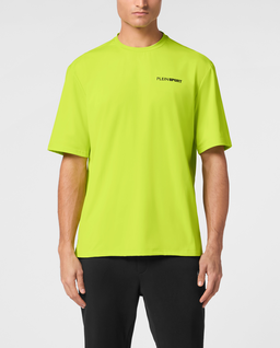 Sportowy t-shirt z okrągłym dekoltem - Image #0
