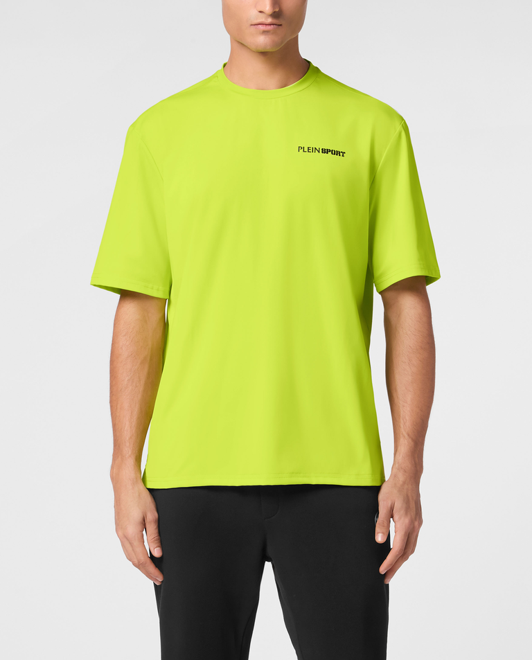 Sportowy t-shirt z okrągłym dekoltem - Image #0