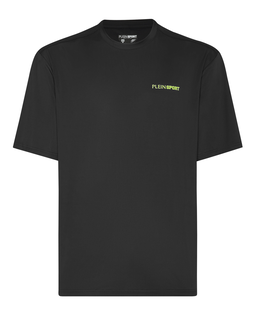 Czarny t-shirt sportowy z logo - Image #1