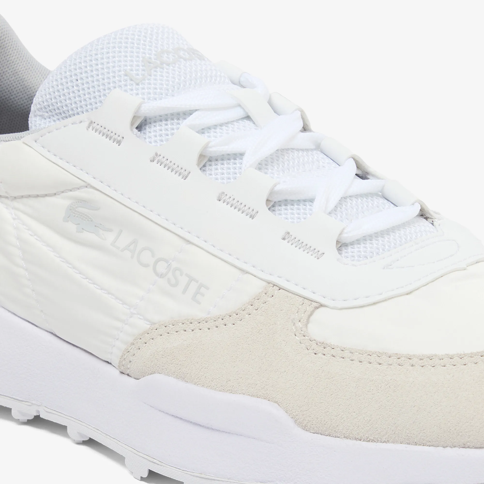Białe sneakersy z pikowaniem - Image #5