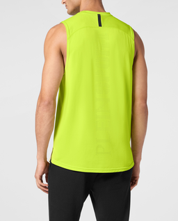 Neonowy tank top z logo - Image #2