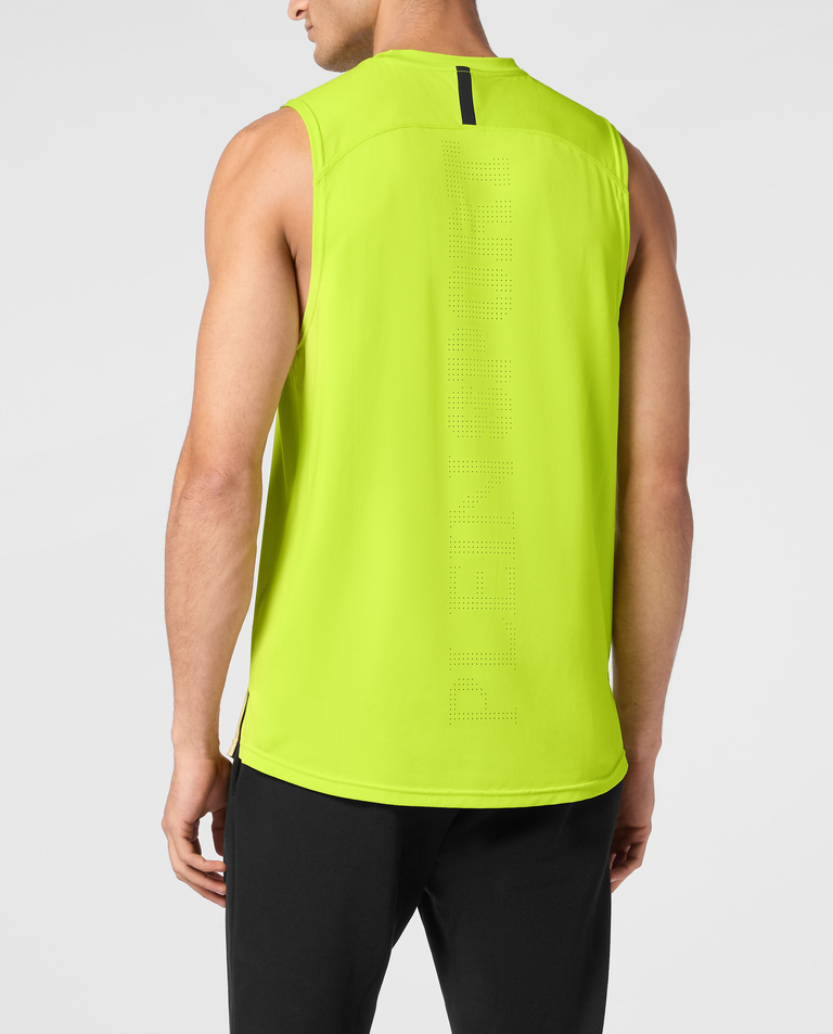 Neonowy tank top z logo - Image #2