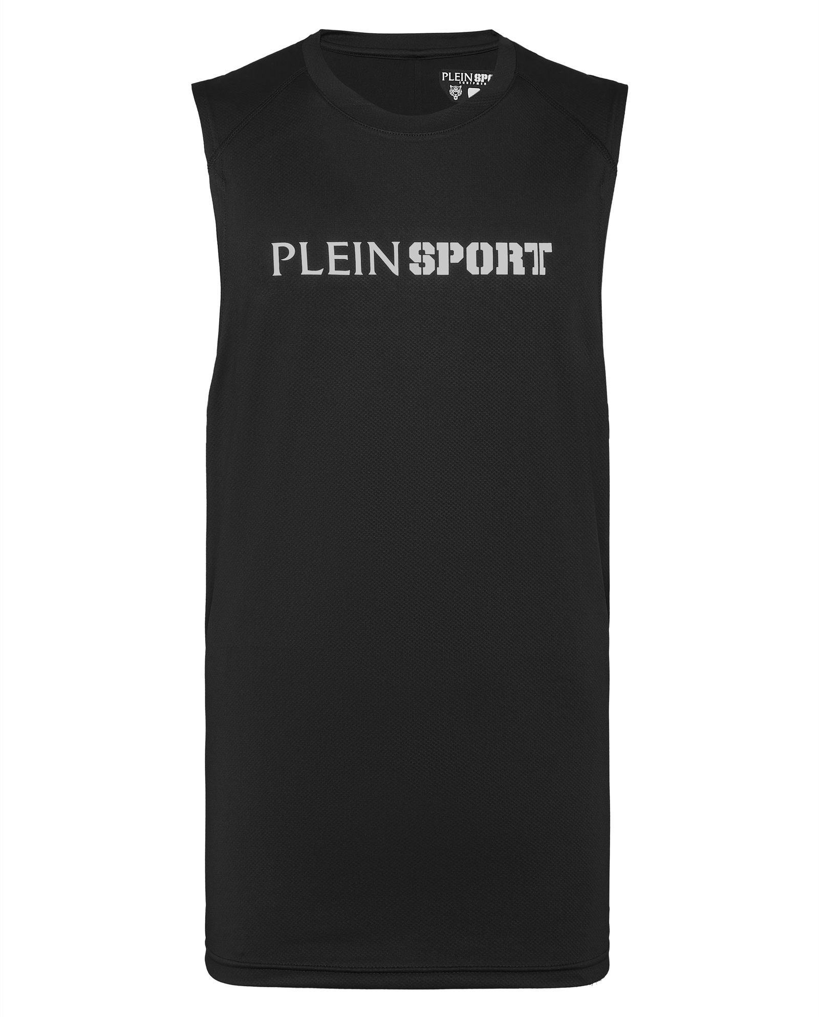 Czarny tank top z logo - Image #1