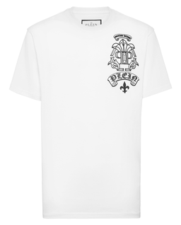 Biały t-shirt o luźnym kroju - Image #1