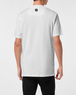 Biały t-shirt o luźnym kroju - Image #2