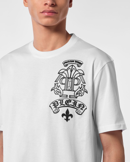 Biały t-shirt o luźnym kroju - Image #4