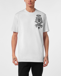 Biały t-shirt o luźnym kroju - Image #0