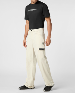 Kremowe spodnie Cargo Fit - Image #3