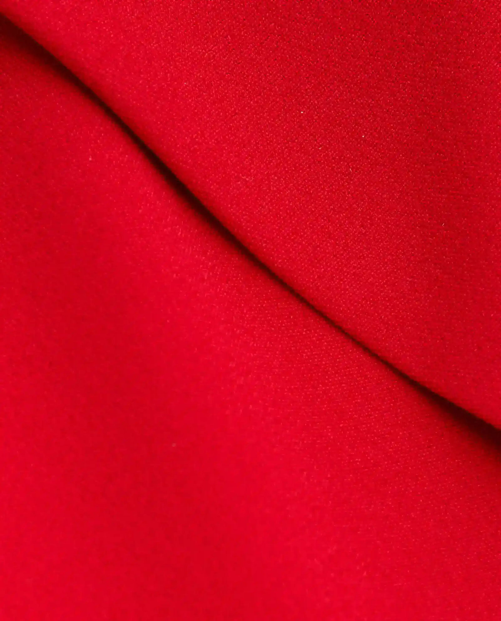 Czerwona maxi sukienka z peleryną - Image #4