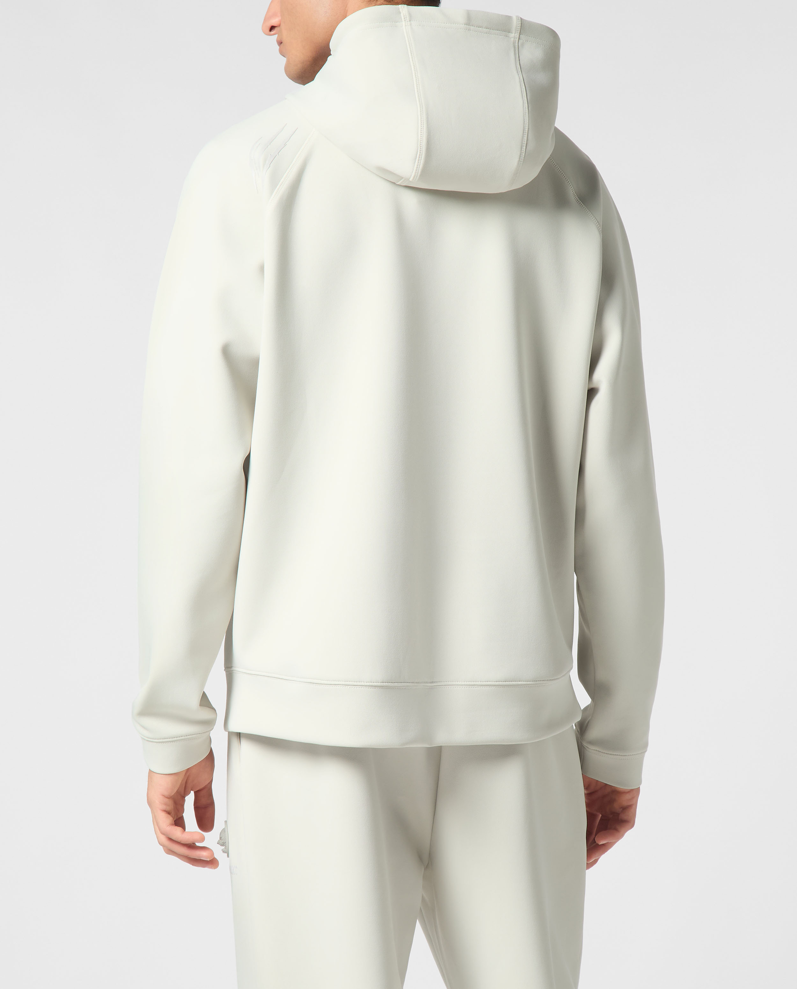 Beżowa bluza z kapturem - Image #3