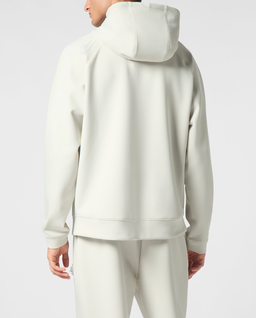 Beżowa bluza z kapturem - Image #3