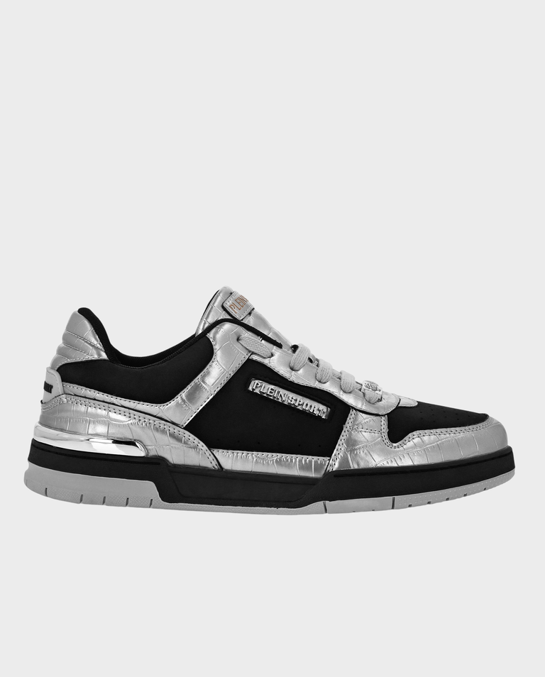 Srebrno-czarne sneakersy Viper Luxe - Image #0