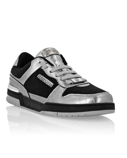Srebrno-czarne sneakersy Viper Luxe - Image #1