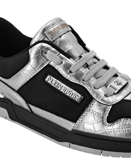 Srebrno-czarne sneakersy Viper Luxe - Image #2