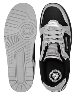 Srebrno-czarne sneakersy Viper Luxe - Image #3