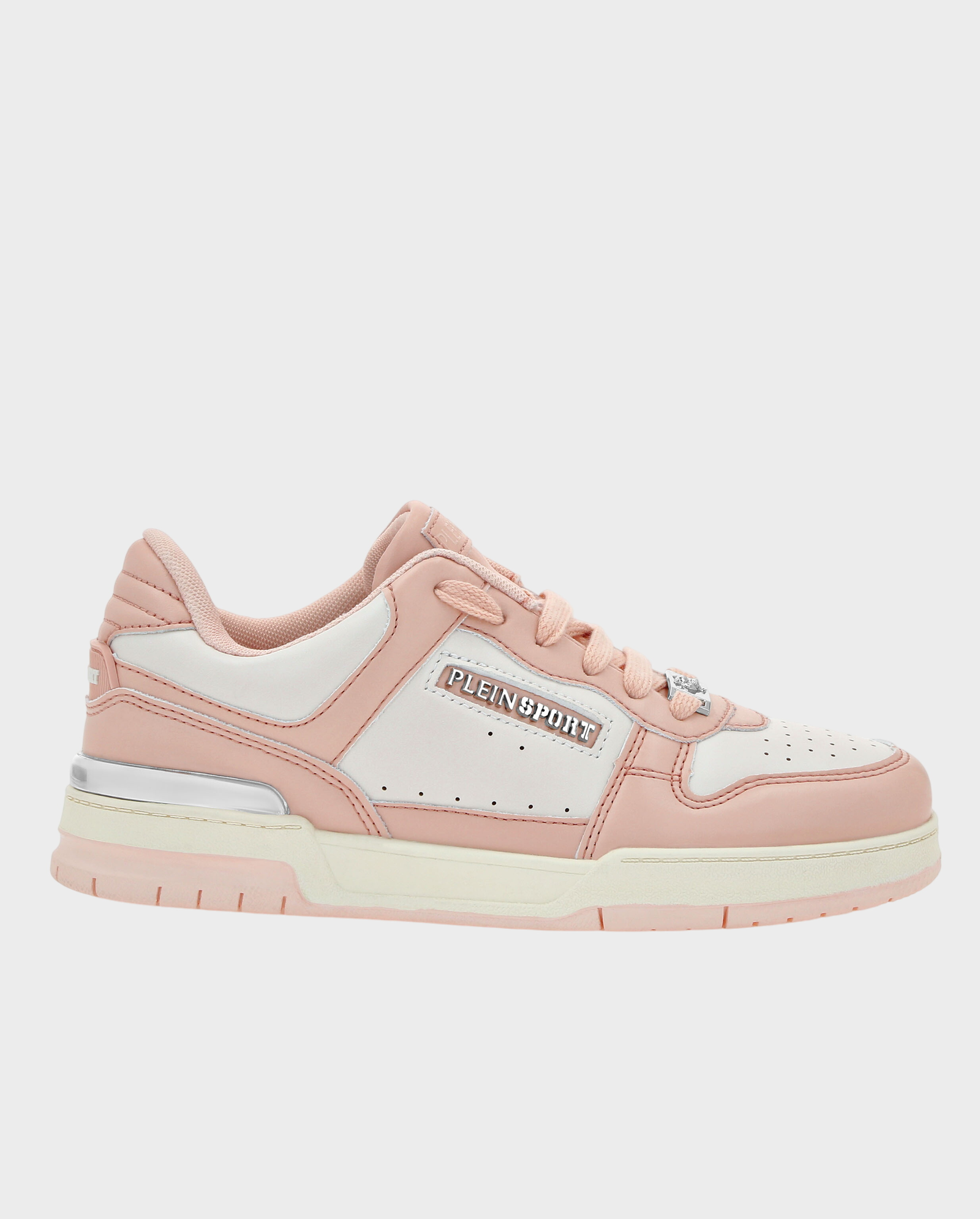 Biało-różowe sneakersy Viper II Core - Image #0