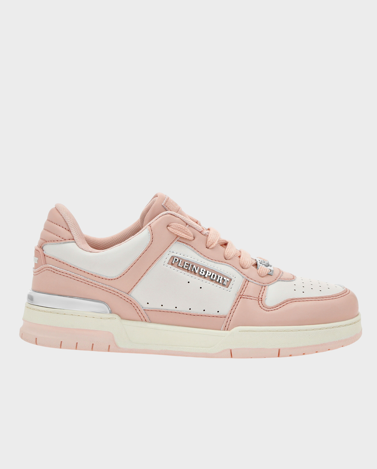 Biało-różowe sneakersy Viper II Core - Image #0
