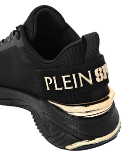 Czarne sneakersy na wysokiej podeszwie - Image #2