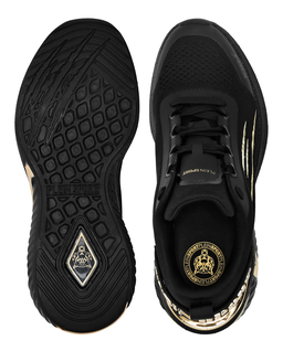 Czarne sneakersy na wysokiej podeszwie - Image #3