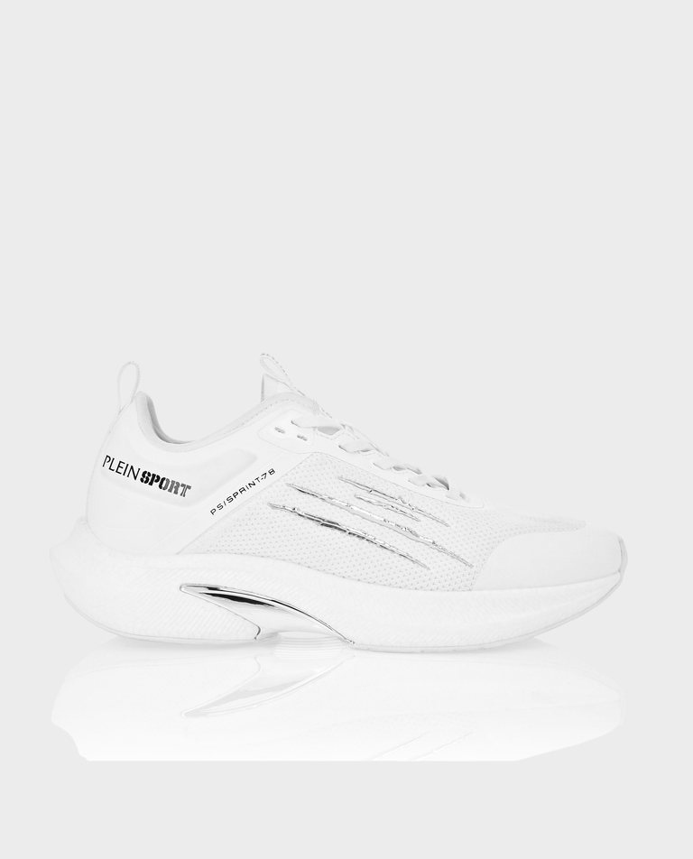 Białe sneakersy STEALTH RUNNER - Image #0