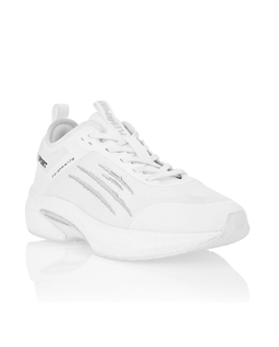 Białe sneakersy STEALTH RUNNER - Image #1