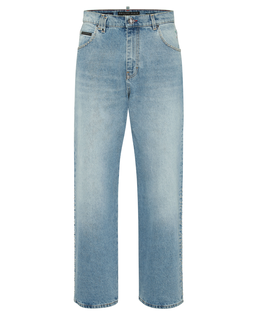Niebieskie jeansy Beach Boy Fit z ćwiekami - Image #1