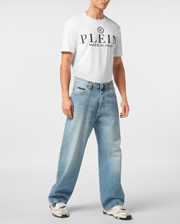Niebieskie jeansy Beach Boy Fit z ćwiekami - Image #3