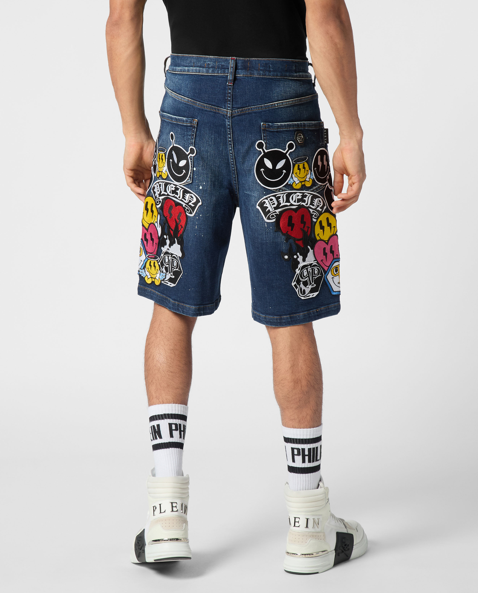 DŻINSOWE SZORTY FERMENTERA - Image #2