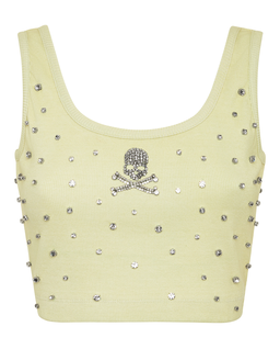 Zielony tank top Stones - Image #1